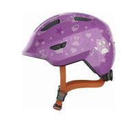ABUS Smiley 3.0 Kids Leisure Helmet Purple Stars (S) Size: S
