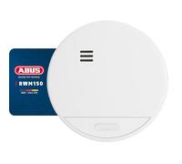 ABUS smoke detector RWM150 - long-life 10-year battery - for living areas and VdS tested according to DIN EN 14604 - 85 dB loud alarm - white