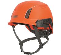 Abus Mechanical 38479 Spector-E Non-Vented Safety Helmet Orange