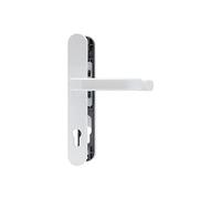 ABUS SRG92N W Door Fitting for Front Doors with Double-Sided Door Handle for Narrow Frame Doors White