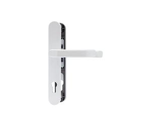 ABUS SRG92N W Door Fitting for Front Doors with Double-Sided Door Handle for Narrow Frame Doors White