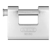 Abus 20060 92/80mm Monoblock Brass Body Shutter Padlock Keyed Alike 8522