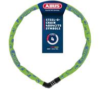 ABUS Steel-O-Chain 4804C SYMBOLS chain lock - combination lock for children’s bikes - ABUS Security Level 4