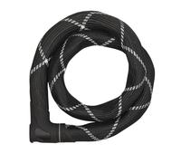 ABUS Steel O Chain Iven 8210 Motorcycle Lock Chain Combo Black - 8mm x 110cm