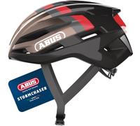 ABUS StormChaser Road Bike Helmet, Copper/Red, Size S