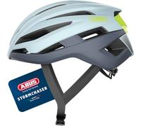 ABUS StormChaser Racing Bike Helmet - Lightweight and Comfortable Bicycle Helmet for Professional Cycling for Women and Men - Grey, Size L
