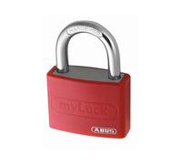 ABUS T65AL/40mm My Lock Aluminium Padlock Black, Blue, Red, Violet, White, Yello