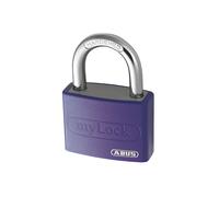 Abus T65AL Series Aluminium Padlock 40mm Violet Standard