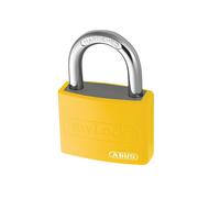 ABUS T65AL/40mm My Lock Aluminium Padlock Yellow 50032
