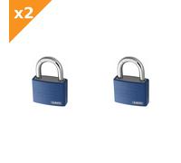 ABUS Mechanical Padlock T65AL/40mm My Lock - Aluminium - Blue