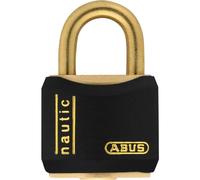 Abus T84 Series Brass Padlock 25mm Black Standard
