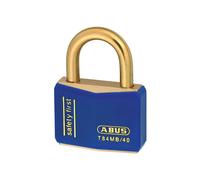ABUS T84MB 40mm Blue Heavy Duty Rustproof Padlock Professional Security