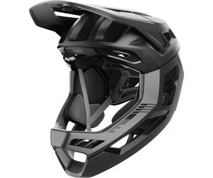 ABUS Targon MIPS F-Face MTB Helmet Removable Chin Guard - Velvet Blk -