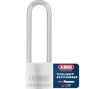 ABUS Titalium 64TI/30HB60 Padlock with High Shackle - Cellar Lock with Special Aluminium Lock Body - Hardened Steel Shackle - ABUS Security Level 4