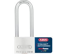 ABUS Titalium 64TI/40HB63 Padlock with high Shackle - Basement Lock with Lock Body Made of Special Aluminium - Hardened Steel Shackle - ABUS Security