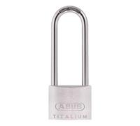 Abus 64TI/40mm TITALIUM Padlock 63mm Long Shackle Carded ABU64TI4063C
