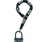 ABUS U-lock 58/140HBIII100 + chain 12KS80Loop - Motorbike lock with XPlus cylinder & SRA approved
