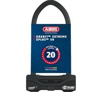 ABUS U-lock Granit Extreme 59 - motorbike and amp; bicycle lock with XPlus cylinder - highest ABUS security level 20 - shackle height 260 mm
