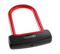 ABUS U-lock Granit Plus 640/135HB150 - Extra light bike lock with round shackle - ABUS security level 12 - Black/Red