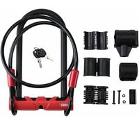 Abus u-Lock Ultimate Combopack 420 STD + USH 9 inch u - 14mm round diameter + 10