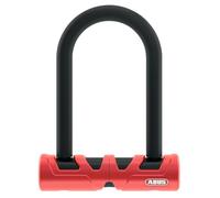 ABUS Ultimate 420 U-lock + USH bracket - Bike lock with round shackle and bracket - ABUS security level 12-140 mm shackle height, black