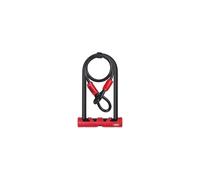 ABUS Ultimate 420 U-lock + USH holder + Cobra 10/120 security cable - Bike lock set - security level 12 - Black/Red