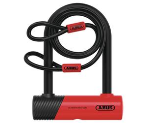 Abus Ultimate 420k/150hb140 Ush + Cobra 1200 X 10 Mm U-lock 140 x 103 x 14 mm Black / Red
