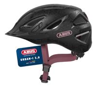 ABUS Urban-I 3.0 city helmet - bike helmet with rear light, peak and magnetic fastener - for men and women