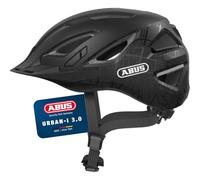 ABUS Urban-I 3.0 city helmet - bike helmet with rear light, peak and magnetic fastener - for men and women