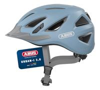 ABUS Urban-I 3.0 city helmet - bike helmet with rear light, peak and magnetic fastener - for men and women