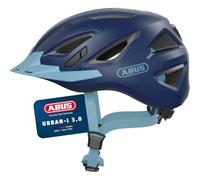 ABUS Urban-I 3.0 city helmet - bike helmet with rear light, peak and magnetic fastener - for men and women