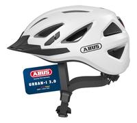 ABUS Urban-I 3.0 city helmet - bike helmet with rear light, peak and magnetic fastener - for men and women