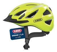 ABUS Urban-I 3.0 city helmet - bike helmet with rear light, peak and magnetic fastener - for men and women