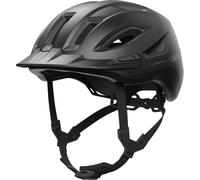 ABUS Urban I 4.0 ACE LED Helmet in Velvet Black (51-55 cm) Size: 51-55