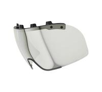 ABUS Visor for the GameChanger TT 1.1 Bike Helmet - anti-fog and form-fitting Visor for good visibility and Aerodynamics - easy to attach and remove - Bike Helmet Accessories - Chrome, Size M