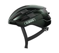 ABUS WingBack Racing Bicycle Helmet - Simple Helmet for Sporty Riding in Everyday Use and Leisure Time for Adults and Teenagers - Green, Size S