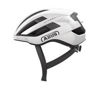 ABUS WingBack Racing Bicycle Helmet - Simple Helmet for Sporty Riding in Everyday Use and Leisure Time for Adults and Teenagers - White, Size L