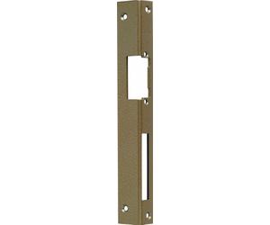 ABUS WST 21536 Right Door Strike Plate for DIN Right Doors Hammered Gold