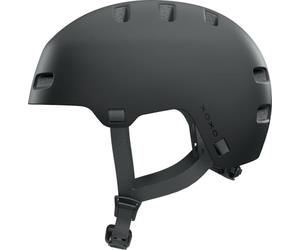 ABUS XOXO cycle helmet | Minimalist helmet with tube-style chin padding, washable inner padding and an adjustable slider for teenagers and adults