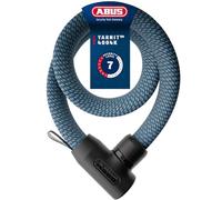 ABUS Yarnit 4004K Chain Lock - Lightweight Textile Lock for Safety on Bicycle and E-Scooter - Flexible Bicycle Lock with Security Level 7 - Length 110 cm, Blue