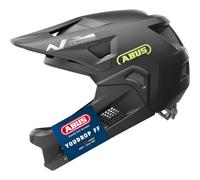 Abus YouDrop Kids Full Face MTB Cycling Helmet Velvet Black