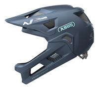ABUS YouDrop FF Kids Full Face MTB Helmet in Midnight Blue - 48-55cm