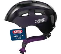 ABUS Youn-I 2.0 bike helmet - with light for children, teenagers and young adults - for girls and boys