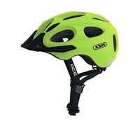 ABUS Youn-I ACE City Helmet - Modern Bicycle Helmet for Daily Use - for Women and Men - Yellow, Size S
