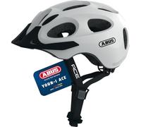 ABUS Youn-I ACE city helmet - bike helmet for everyday use - with integrated LED rear light - for men and women