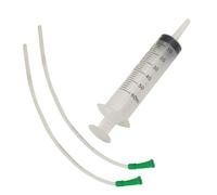 Abustle pig Lamb and Goat Kid Feeding Kit 2-Clear Tube (16 FR), 1-Syringe 60ml Reusable Drench Goat Syringe for Lamb, Dog, Sheep,Piglet,Rabbit Feeding