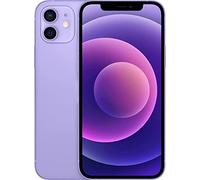 ABUSVEX OEM Rear Back Glass Replacement Compatible with iPhone 12 6.1 inches All Carriers with Pre-Installed Adhesive and Repairing iPhone 12 Tool Kits (Purple)