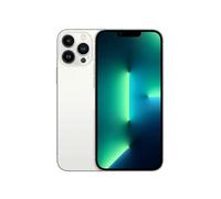 ABUSVEX Original Back Glass Replacement for iPhone 13 Pro Max All Carriers with Pre-Installed Adhesive and Repair Tool (Silver, iPhone 13 Pro Max)
