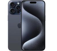 ABUSVEX Original Back Glass Replacement for iPhone 15 Pro Max All Carriers with Pre-Installed Adhesive and Repair 15 Pro Max Tool (Blue Titanium)