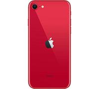 ABUSVEX Original Back Glass Replacement for iPhone SE 2022/2020 and iPhone 8 4.7 Inch All Carriers with Pre-Installed Adhesive and Repair Tool (Red)